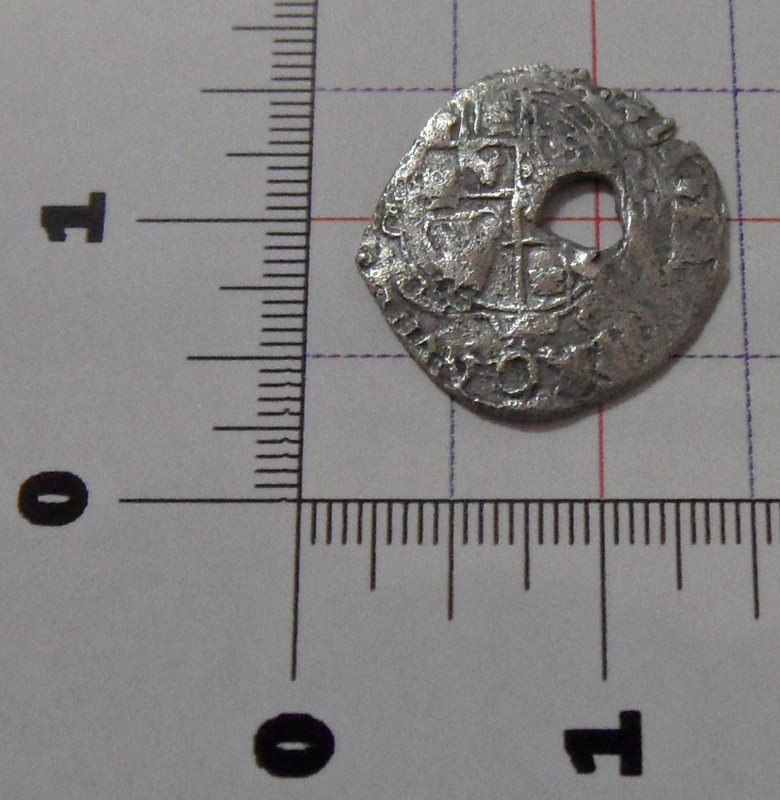 Charles I Penny defaced first issue reverse