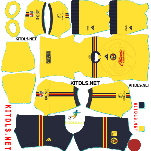 Club America Home Kit 2026 27 DL