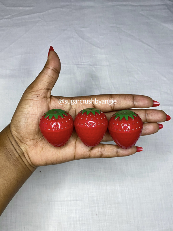 Strawberry lip balm