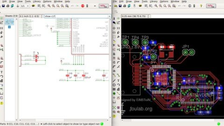 PCB designing in EAGLE