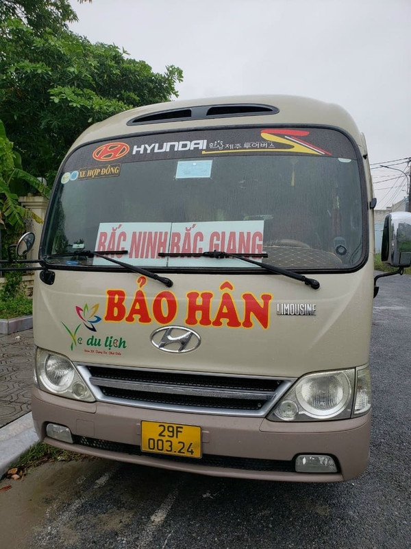 Nhà xe Bảo Hân: Bắc Giang - Bắc Ninh - Thái Bình