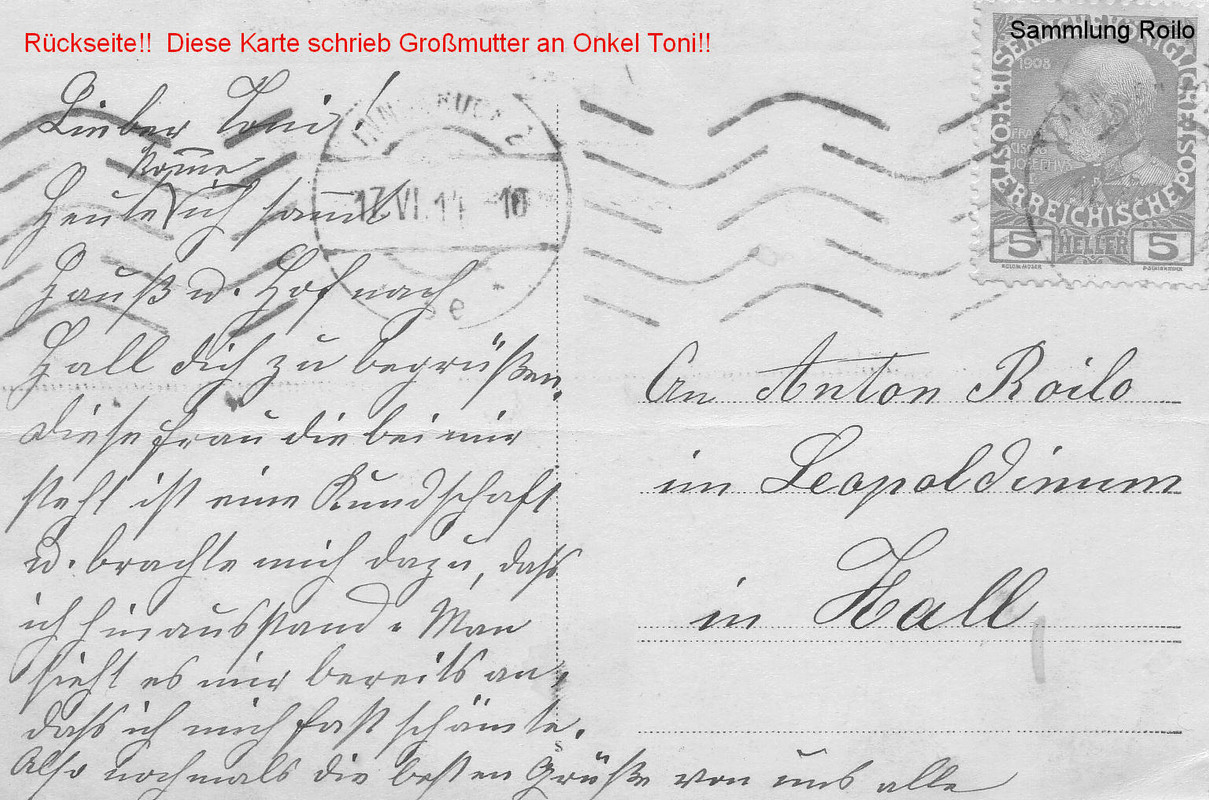 1914 Bäckerei Roilo d (Rückseite)