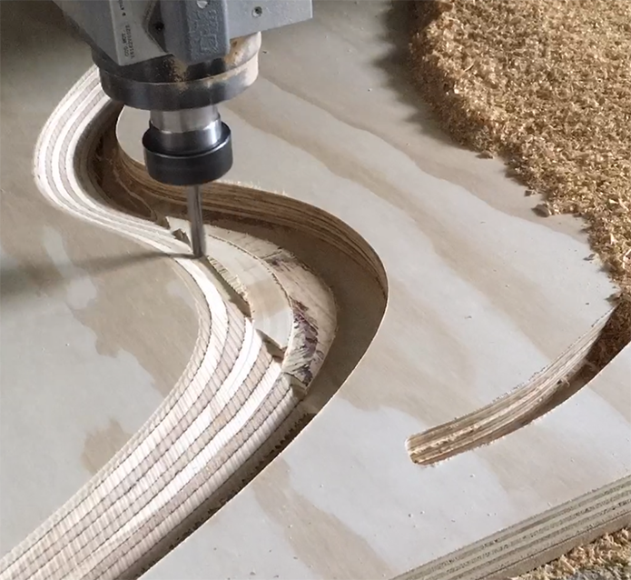 Технологія розкрою фанери на ЧПУ-верстатах