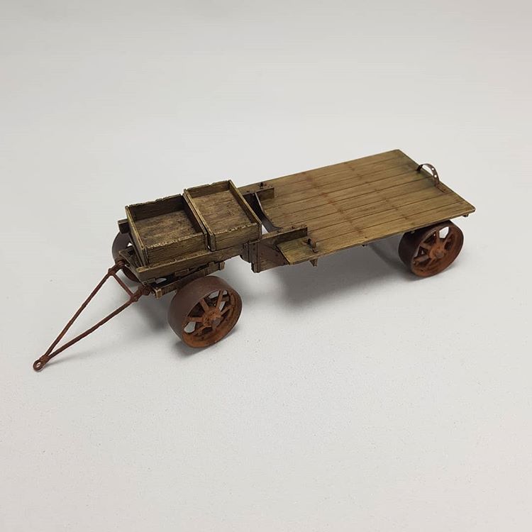 1/35 Takom Sponson Trolley, For Mk.V Diorama
