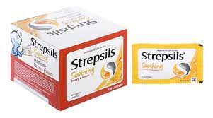 Strepsils Antiseptic Lozenges Honey and Lemon 2s
