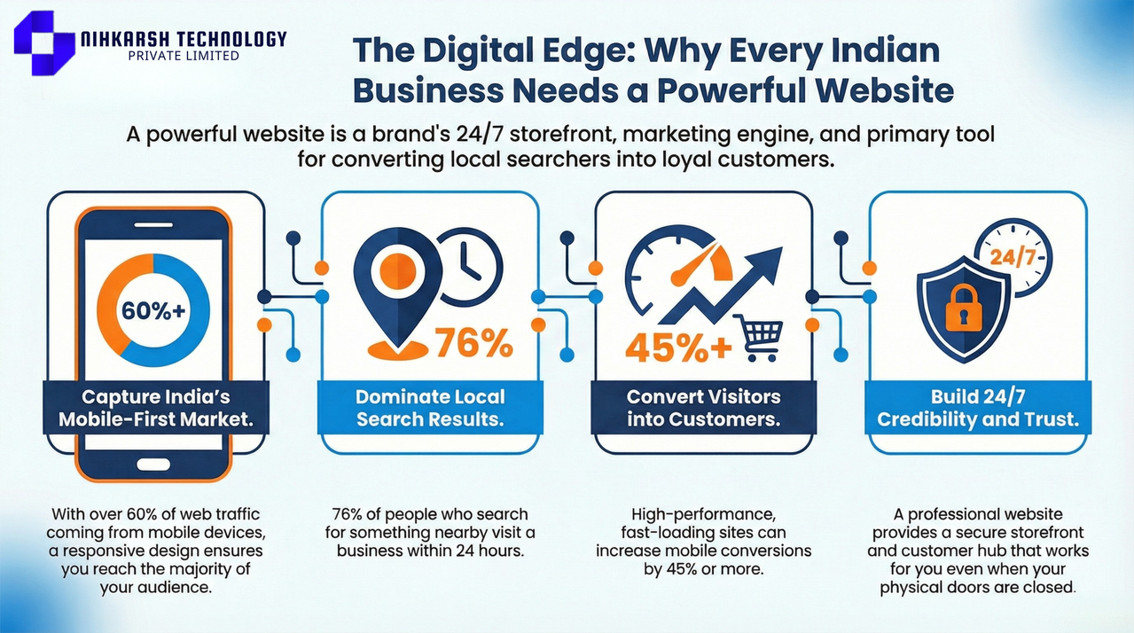 Boost Your Business: Why Every Indian Business Needs a Powerful Website