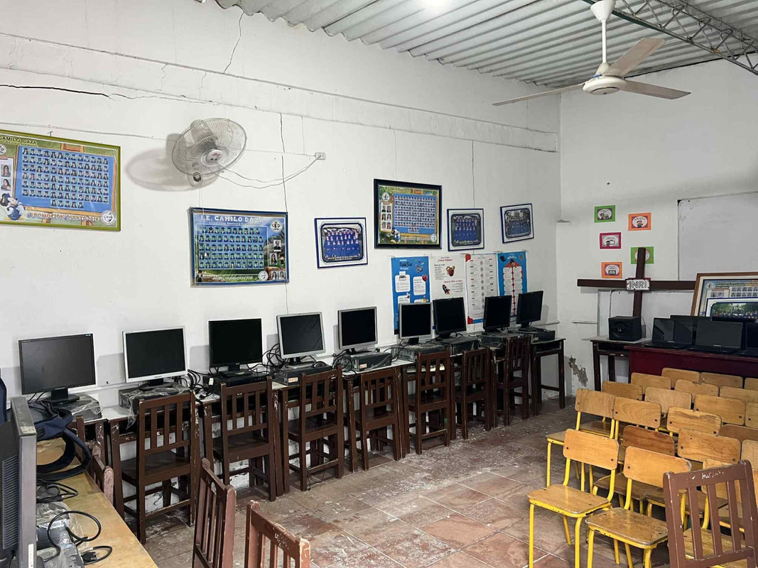 Vista de la sede Liceo J.B.S.