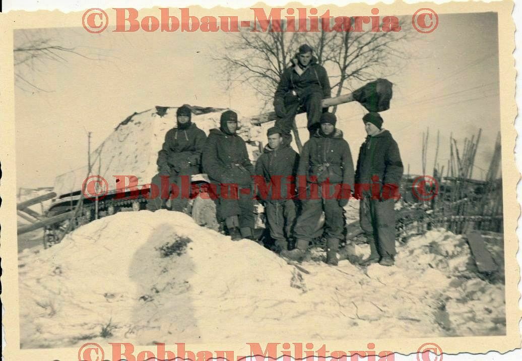 Russland 1943-44 Ostfron Panzerjäger Marder II SdKfz 131 Winter-Tarnung 5