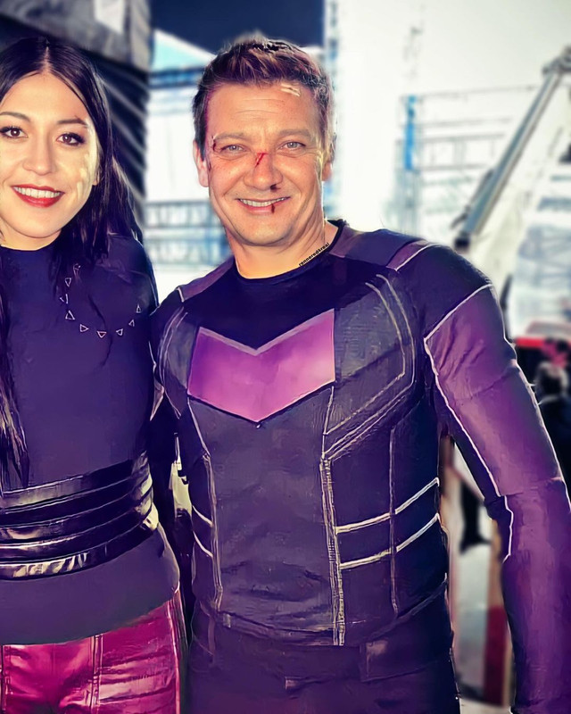 HAWKEYE: First proper look at Clint and Echo in costume : r/marvelstudios