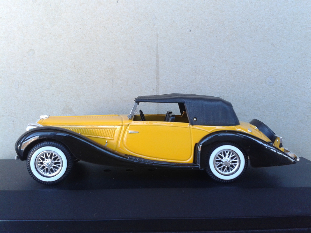 1939 Delahaye 135 M Cabriolet Figoni & Falaschi (Solido - nº 40 Coches inolvidables Salvat) (8)