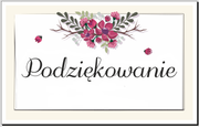 podziekowanie