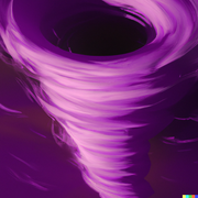 DALL-E-photorealistic-purple-tornado