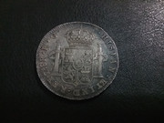 8 reales 1821. Fernando VII. Zacatecas. R G 20181123-191258