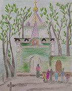 Болотенкова Ксения 4кл Часовня Блаженной Ксении Петербургской