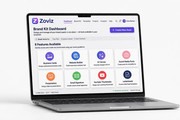 Zoviz Brand Kit Dashboard Review 2026 HD - Real User Dashboard 75 Percent Complete