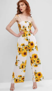 Sunflower-Smocked-Tie-Shoulder-Wide-Leg-Jumpsuit-White