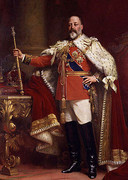 Bello facial Edward-VII-in-coronation-robes