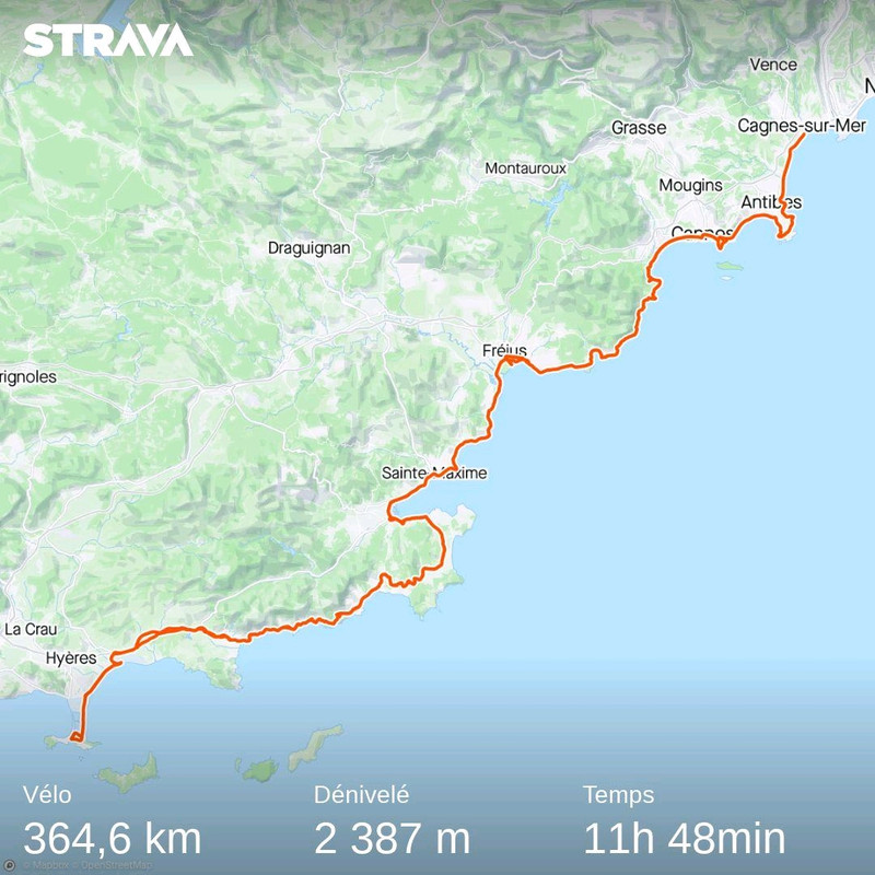 Suivre la mer, longtemps Strava765898915768529609