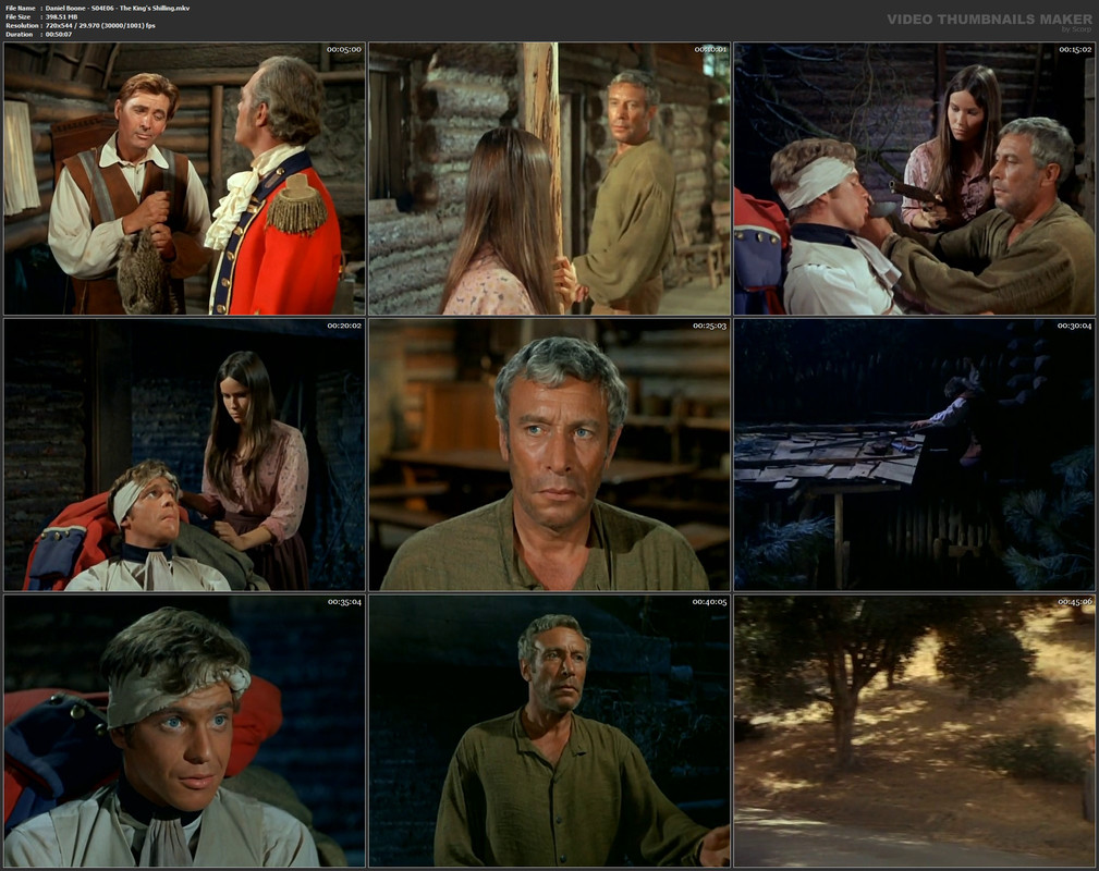 Daniel Boone - S04E06 - The King's Shilling.mkv
