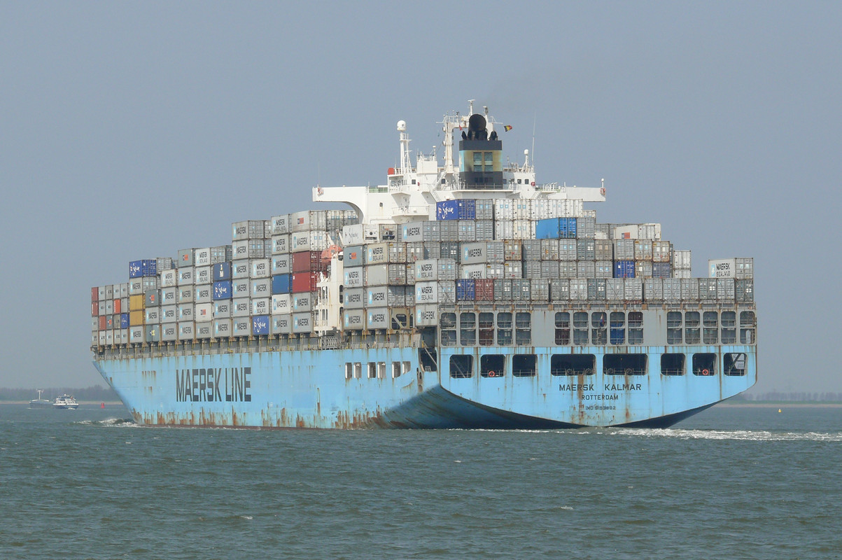 Maersk Kalmar X P&O Nedlloyd Rotterdam@WesterscheldeTerneuzen06052013hp (2)