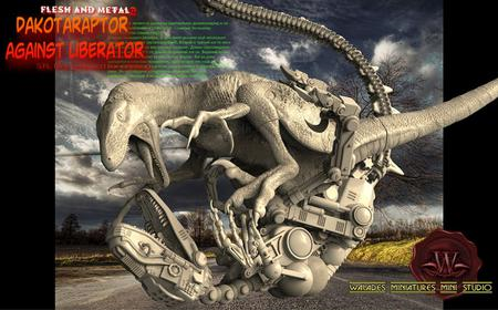 Dakotaraptor – 3D Print Model