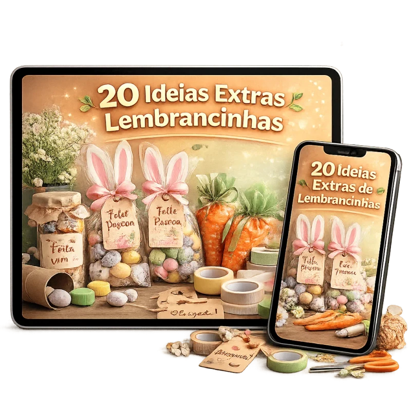 20 Ideias Extras de Lembrancinhas