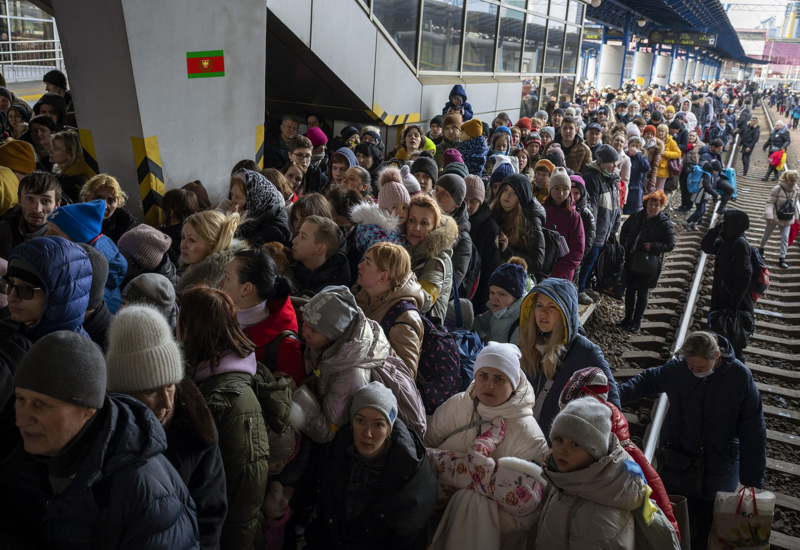 prodnoviens dans l'attente d'être évacués