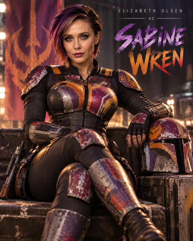 Elizabeth Olsen Sabine Wren