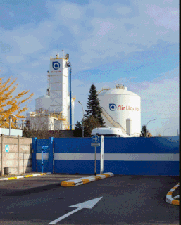 Un site de production d’Air Liquide