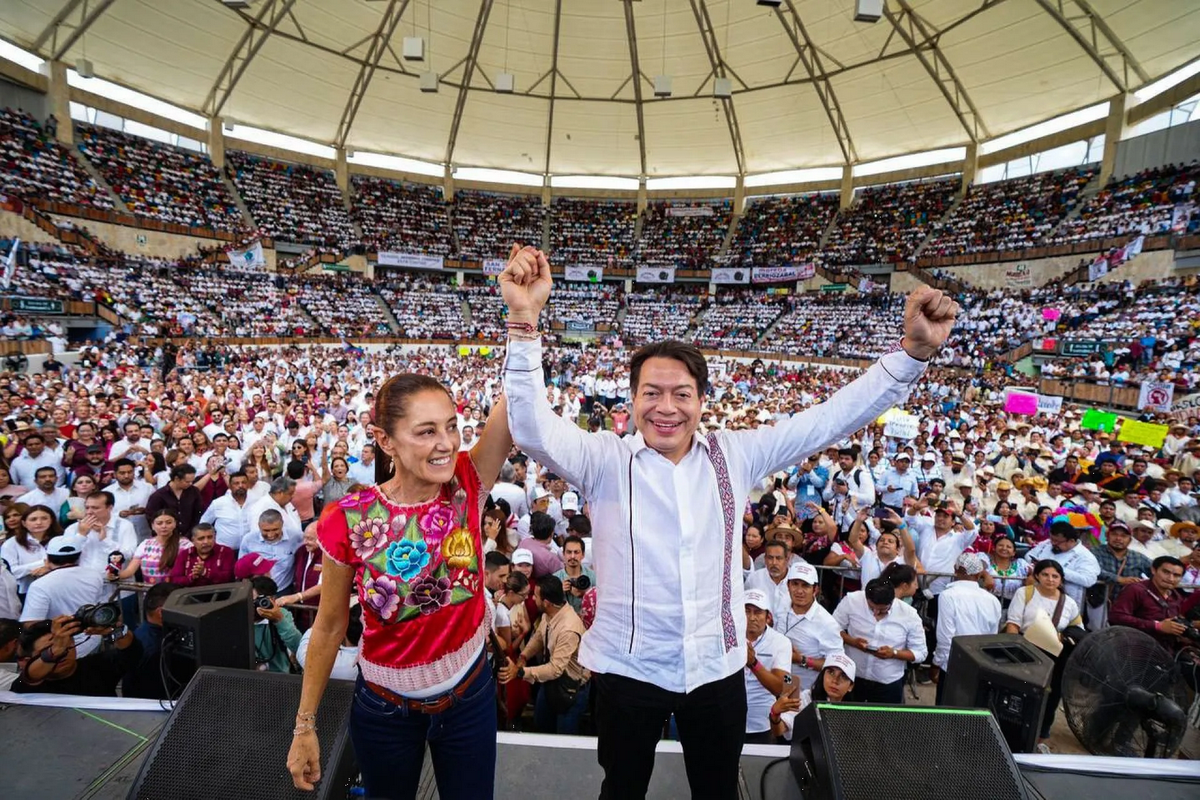 Delgado destaca adhesión de empresarios, deportistas y académicos a Sheinbaum 