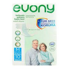 Evony Adult Diaper M 80Cm-130Cm 10`S