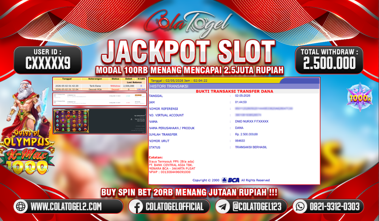JACKPOT SLOT GACOR!!