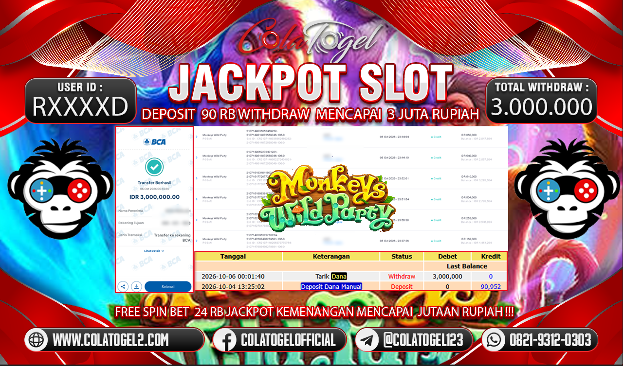 JACKPOT SLOT GACORR !!!