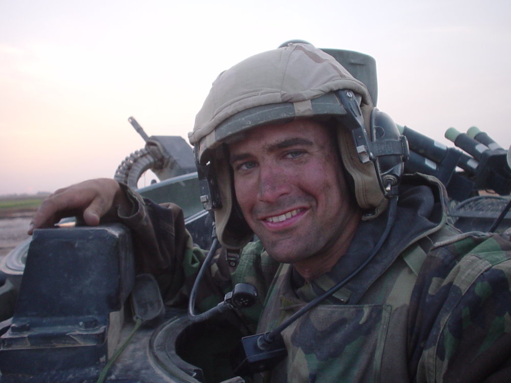 Seth Moulton during his military service