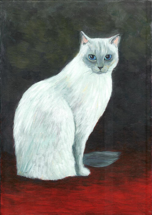 1-a-siamese-cat-on-red-mat-jingfen-hwu