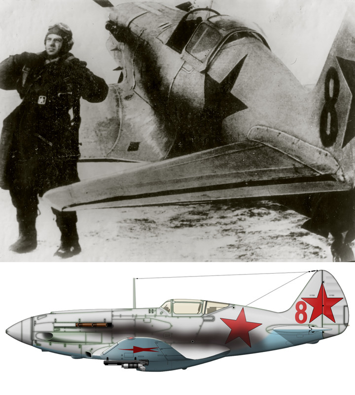Mikoyan-Gurevich-MiG-3-27IAP-Red-8-Vasily-Nikolaevich-Matakov-Moscow-1941-0A
