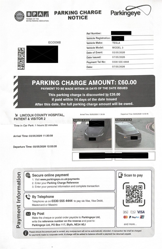 Parking Eye PCN