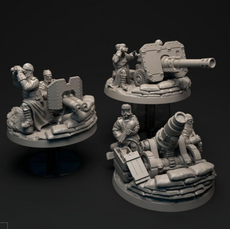 Altirvun Heavy Weapons Team – 3D Print Model