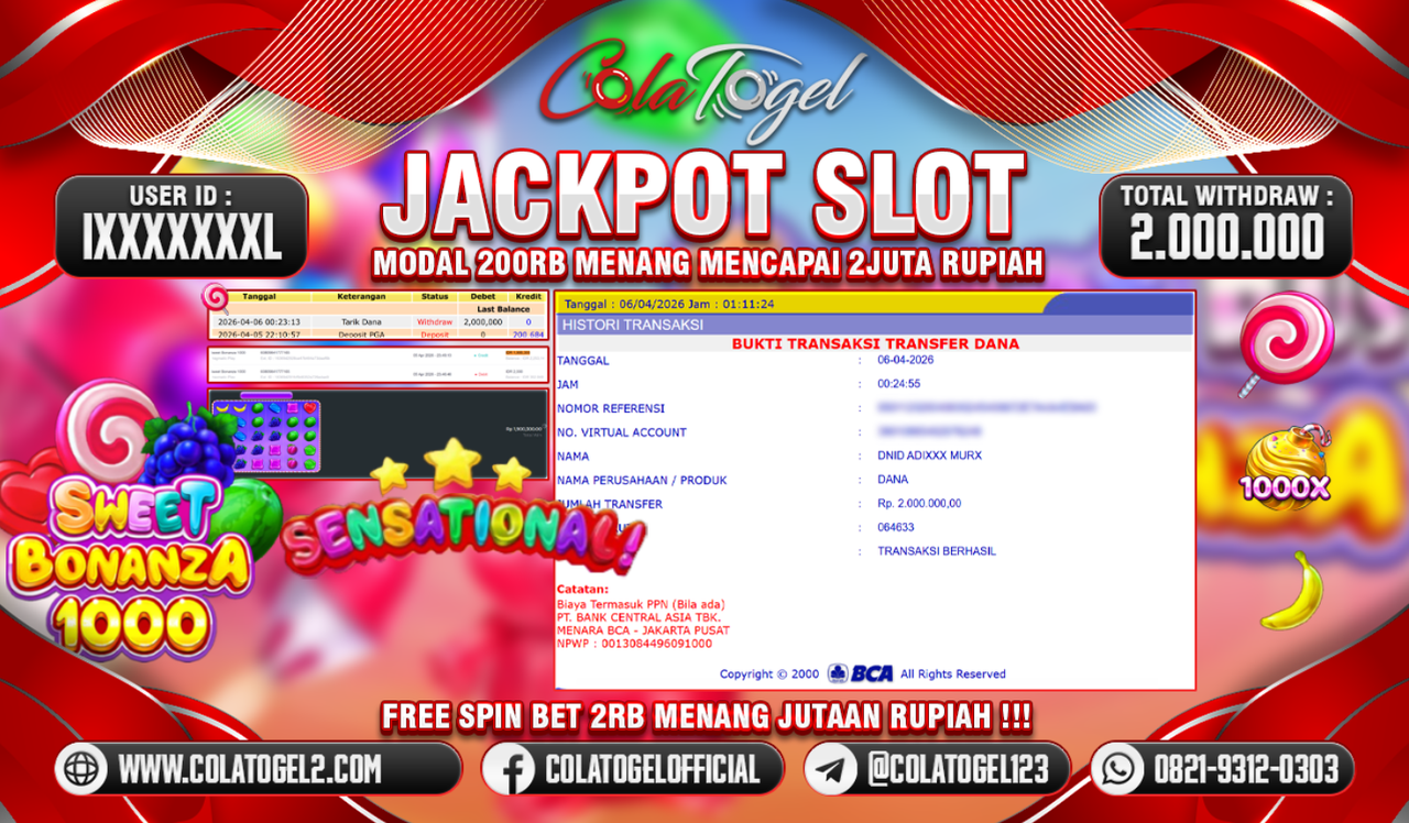 JACKPOT SLOT GACORR!!