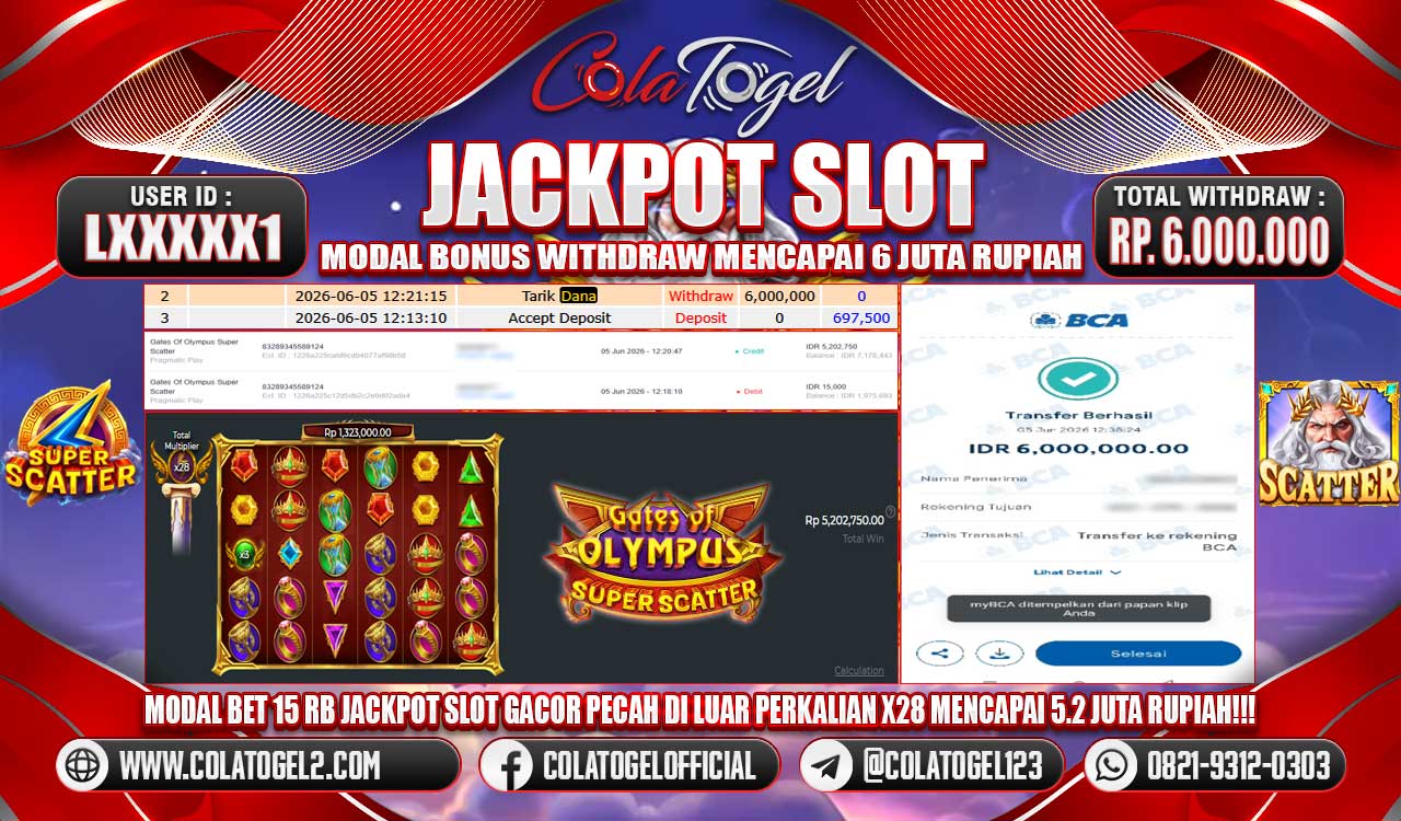 JACKPOT SLOT GACOR!!