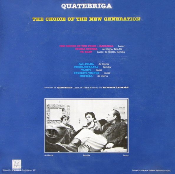 Quatebriga-The Choice Of The New Generation-back