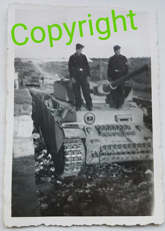 Orig.Foto Panzer Sdkfz Panzer IV Langrohr Seitenschürzen Ungarn 