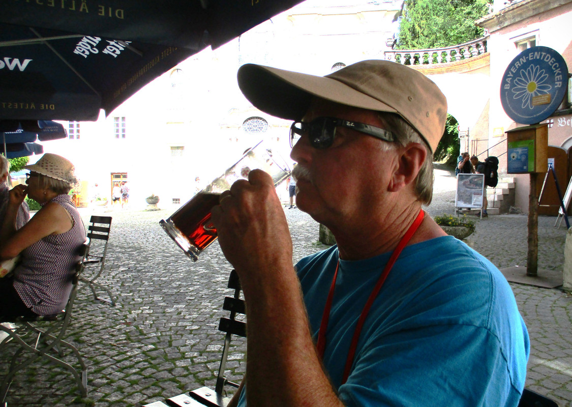 bier garten   regensburg  bavaria