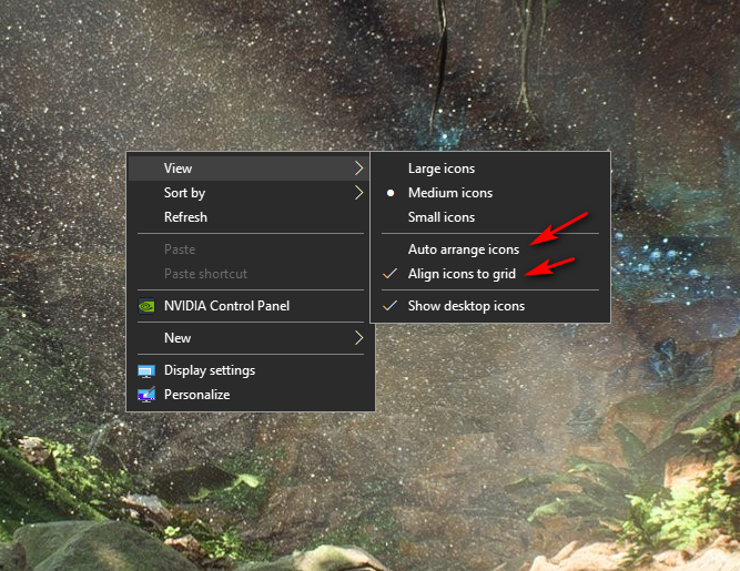 Desktop icons moving on its own abnormally Windows 10 Support