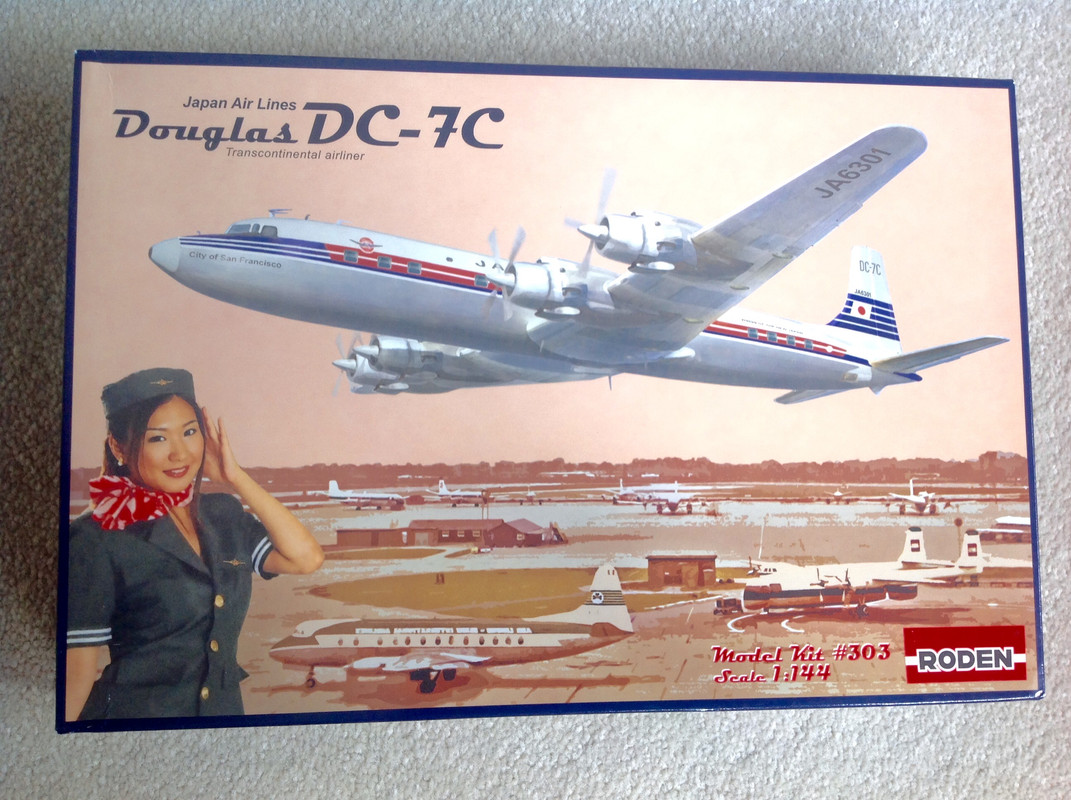 Japanese DC-7C, Roden - Work in Progress - Aircraft