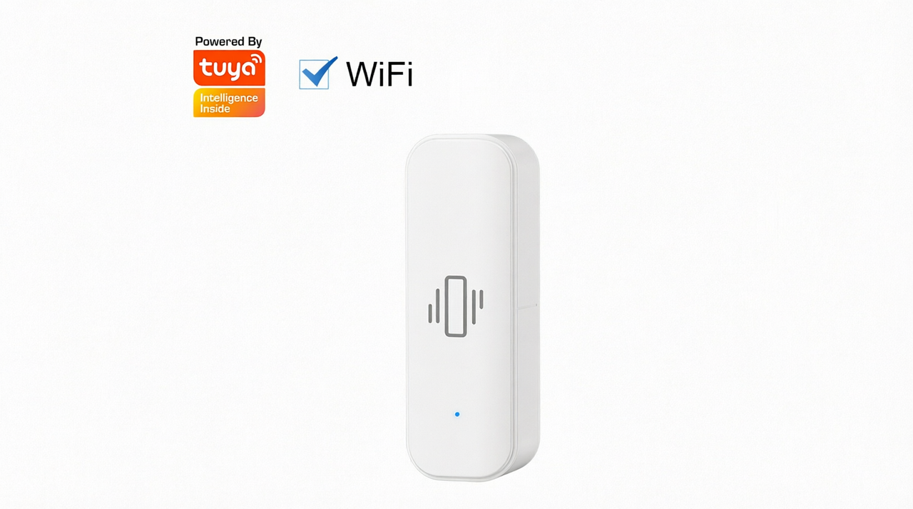 Tuya WiFi Smart Vibration Sensor | Smart Home Security & Vibration Alarm Sensor Sri Lanka - Smart home device from Smart Dream Home Lanka