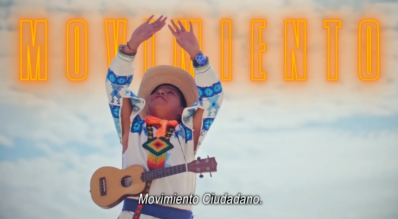 Yuawi López protagoniza el nuevo remix de Movimiento Naranja para Movimiento Ciudadano