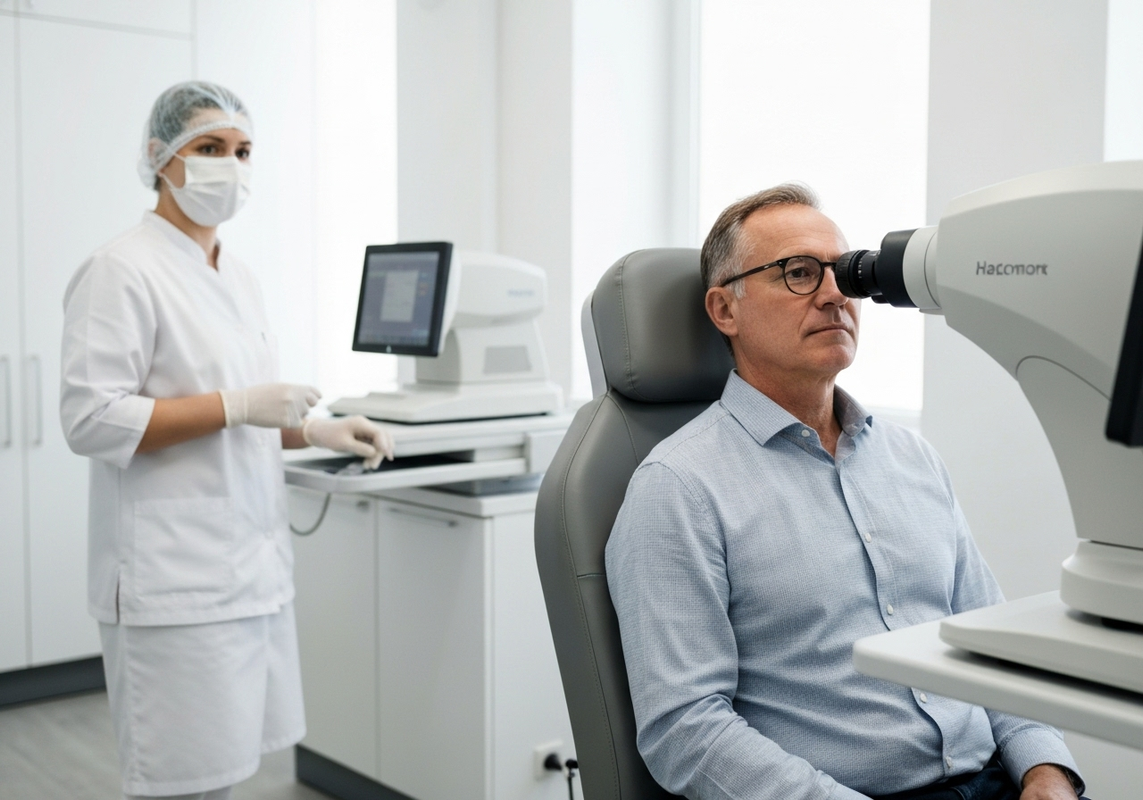 офтальмологический осмотр