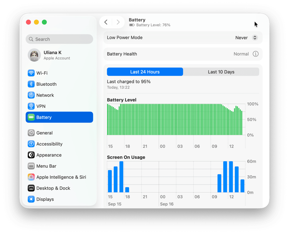 Check if Your Mac Is Charging When Turned Off