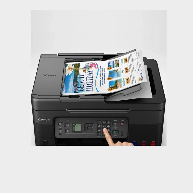 Multifuncional Canon PIXMA G4170 com seu design compacto